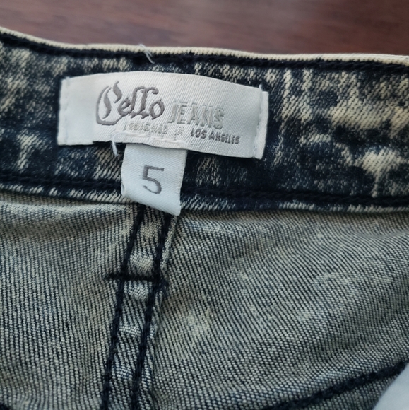 Acid Wash Cello  Highwaist Skinny Jeans - Picture 2 of 3